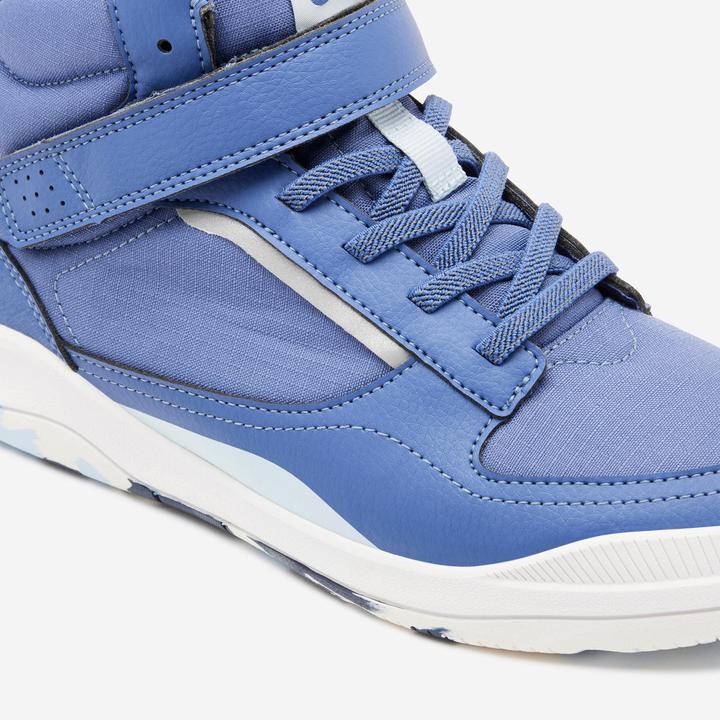 Immagine prodotto Decathlon Turnschuhe Kinder hoch Schnürsenkel Klettverschluss - Playventure blau (38)