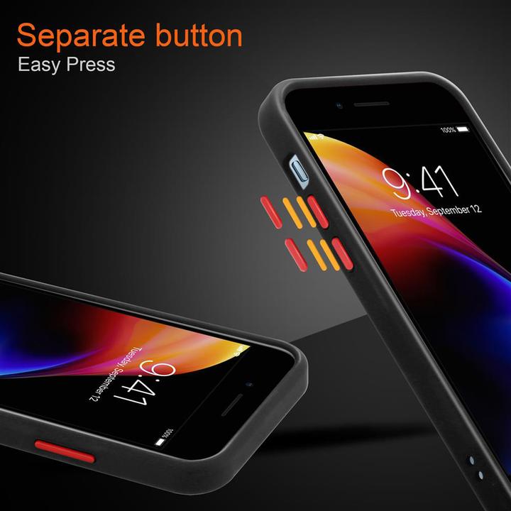 Immagine prodotto Cadorabo Copertura opaca ibrida (Apple iPhone 6, LG G8s)