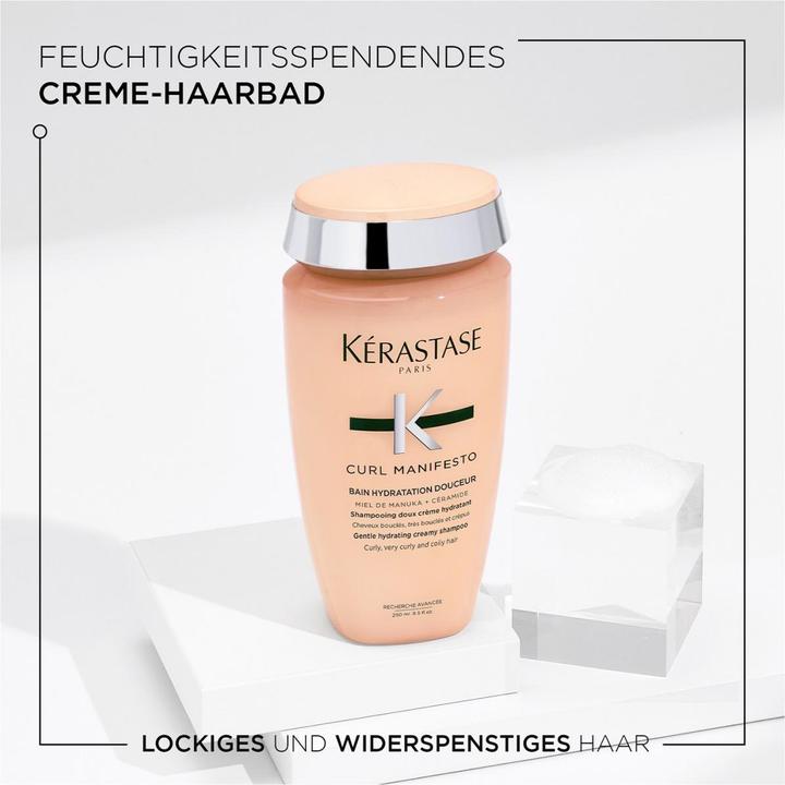 Produktbild Kérastase Curl Manifesto Bain Hydratation Douceur (250 ml, Flüssiges Shampoo)