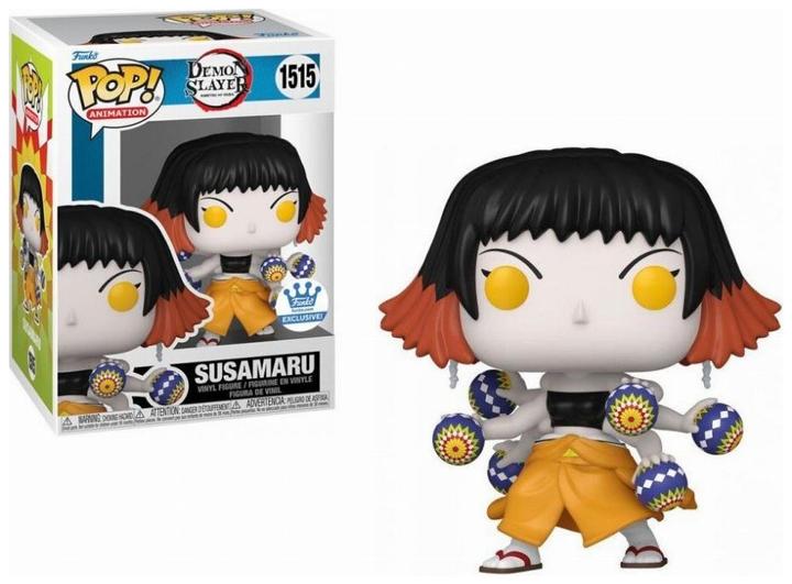 Actual product image Funko Pop! Animation: Demon Slayer - Susamaru (Αrms) (Special Edition) #1515 Vinyl Figure