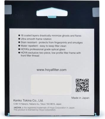 Actual product image Hoya Fusion ONE Next CIR-PL Filter (62 mm, Polarizing filter, 62 mm)