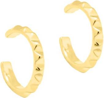 Immagine prodotto Candy Manette all'orecchio Valori, Argento 925, placcato oro (Placcato oro 18k, Argento 925)