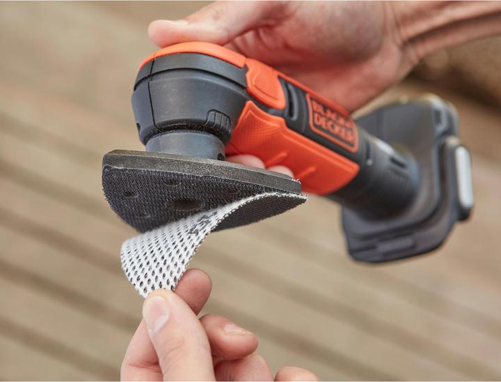 Image du produit Black & Decker Black+Decker Ponceuse Delta sans fil 12V (Plateau de ponçage triangulaire)