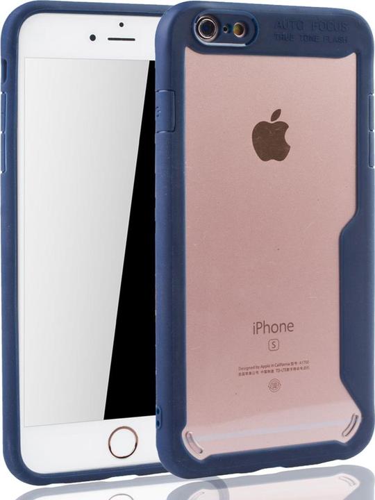 Produktbild König Design Apple iPhone 6 / 6s Hülle Case Handy Cover Schutz Tasche Schutzhülle Bumper Blau (Apple iPhone 6)