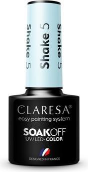 Claresa Soak Off Uv/Led Shake Gel Polish 5 5G (5 ml)