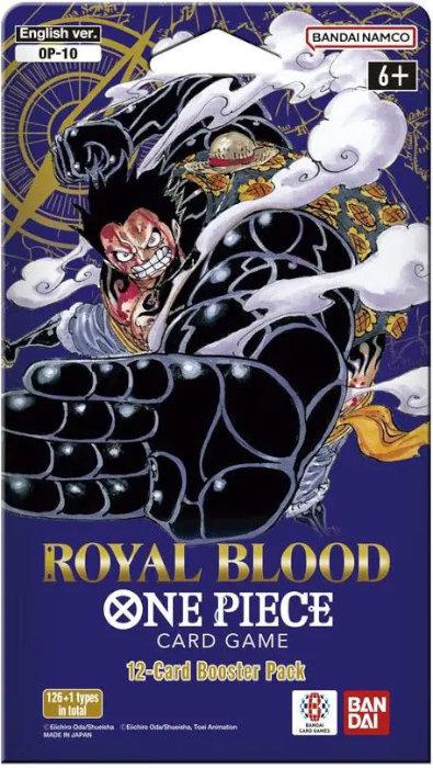 Bandai One Piece ENG Royal Blood OP-10 1 Busta Blister (Booster Pack)