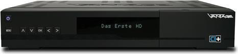 Produktbild Vantage VT-100S, CI+ fähiger SAT-Receiver, 500GB HDD, HbbTV (DVB-S, DVB-S2)