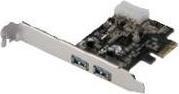 Image du produit Digitus DS-30220, Carte USB 3.0 PCI-E x1 avec 2 ports