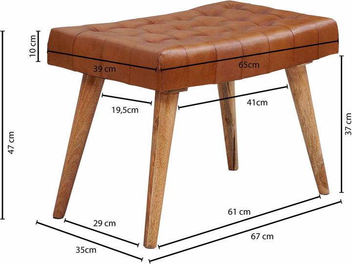Actual product image Wohnling 67x47x39