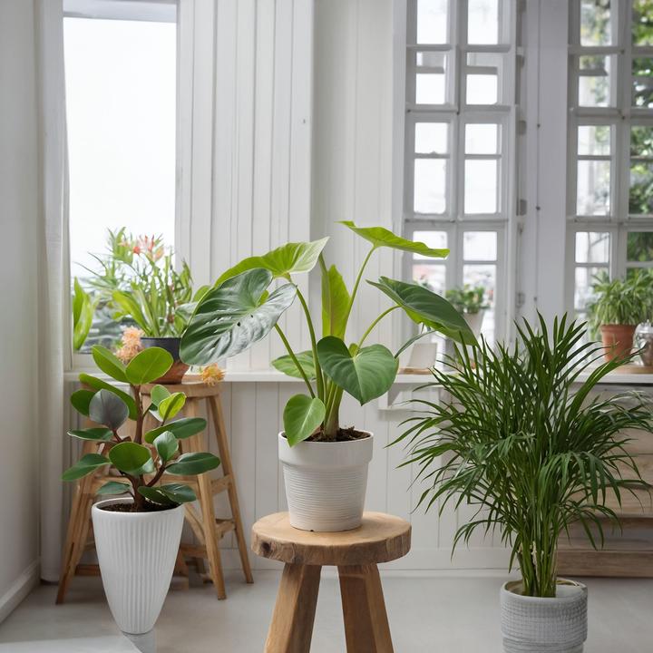 Produktbild Plant in a Box Areca, Chamaedorea - 2er Mischung (40 cm)