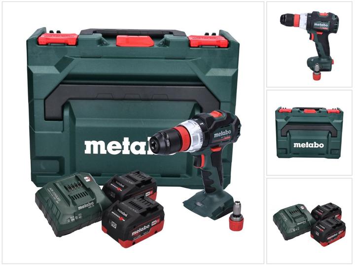 Produktbild Metabo BS 18 LT BL Q Akku Bohrschrauber 18 V 75 Nm Brushless + 2x Akku 8,0 Ah + Ladegerät + metaBOX (Akkubetrieb)