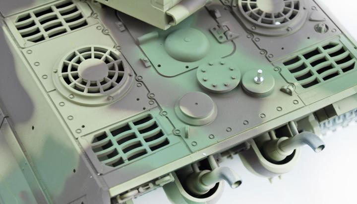 Actual product image Amewi King Tiger Porsche Tower/2.4GH Metal Chains/Metal Gearboxes/QC (RTR Ready-to-Run)