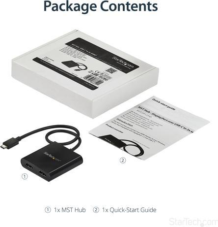 Actual product image StarTech USB-C zu HDMI Multi-Monitor Adapter (HDMI, 6.20 cm)