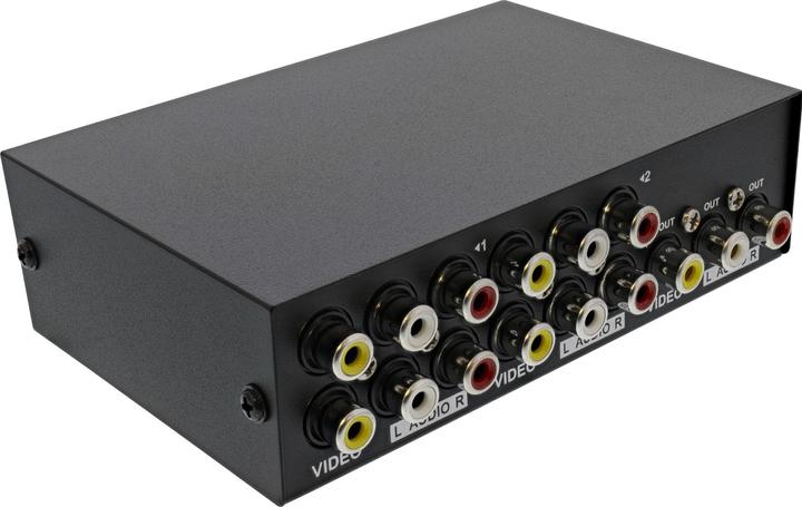 Produktbild InLine Video/Audio-Schalter