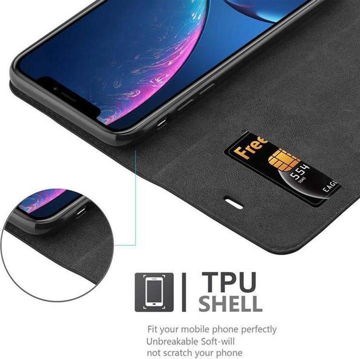 Actual product image Cadorabo Book Invisible Magnet Cover (Apple iPhone XR)