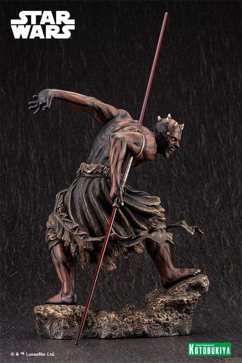 Actual product image Kotobukiya Star Wars: The Phantom Menace ARTFX Statue 1/7 Darth Maul Nightbrother 30 cm