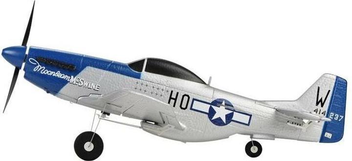 Image du produit Top-RC Warbird Mini P51D 450 mm, Bleu, RTF (Oiseau de guerre)