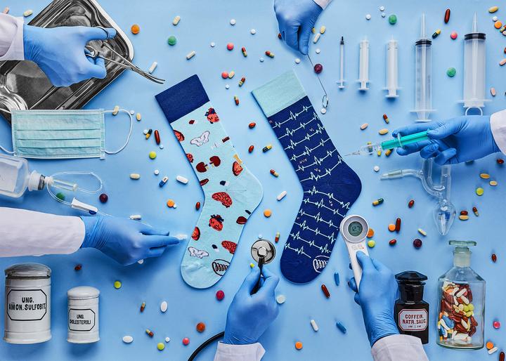 Immagine prodotto Many Mornings Dottor Sock (Confezione singola, 39 - 42)