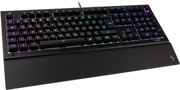 Image du produit Das Keyboard X50Q, DE Layout, soft tactile Omron (DE, Filaire)