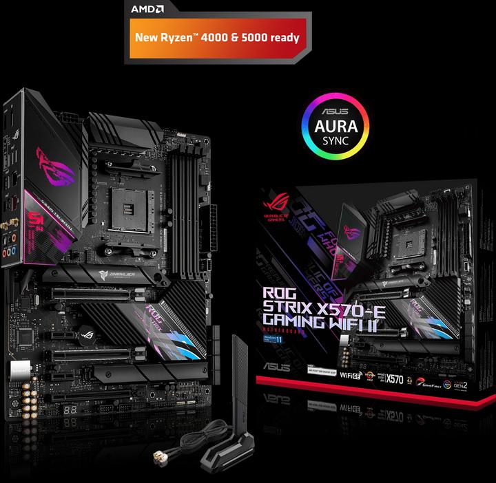 Produktbild ASUS ROG Strix X570-E Gaming Wifi II (AM4, AMD X570, ATX)