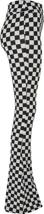 Actual product image Urban Classics Ladies Checked Boot Cut Leggings (XL)