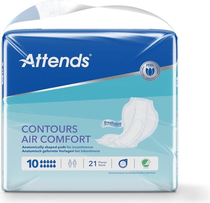 Actual product image Attends 10 Air Comf insert (21 x, Regular)