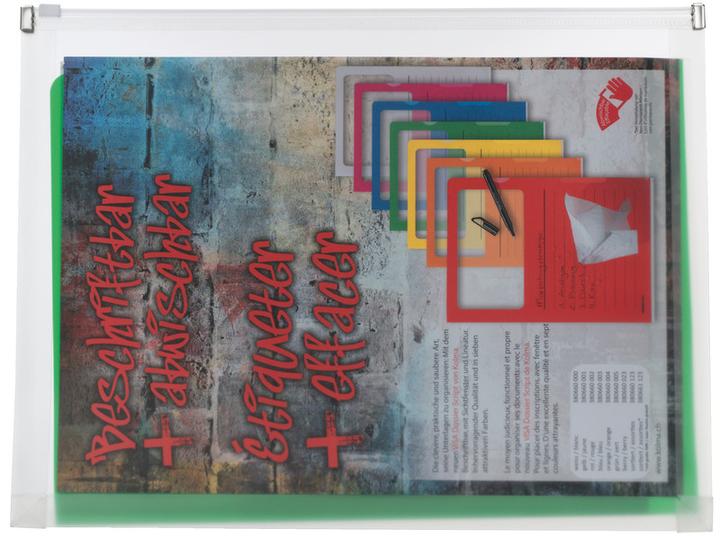 Actual product image Kolma Easy A6 document pouch with zip fastener (A6, 1 x)
