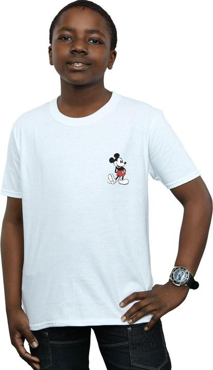 Disney Mickey Mouse Kickin Retro Chest TShirt Jungen