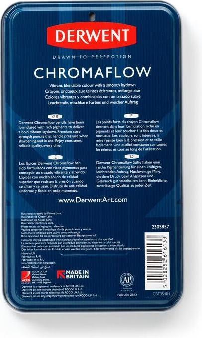 Actual product image Derwent Chromaflow (Multicoloured, 24 x)