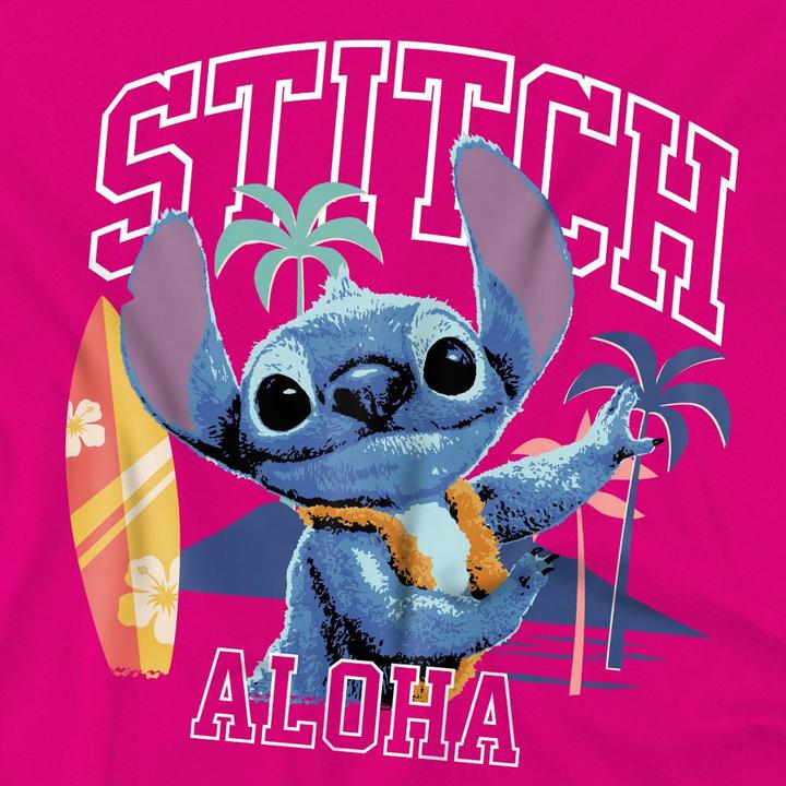 Immagine prodotto Lilo & Stitch Aloha Surf Maglietta Ragazze (128)