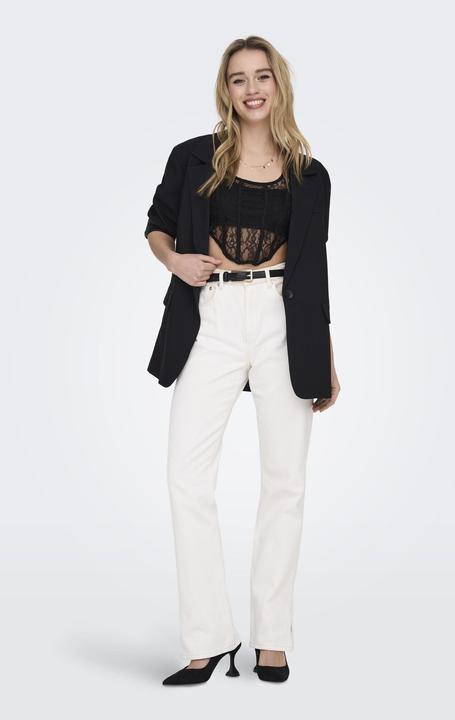 Immagine prodotto Only Top corto con corsetto in pizzo impreziosito (XS)