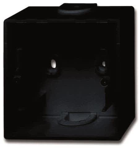 Actual product image Busch-Jaeger Surface-mounted housing 1-fold 1701-885 black matt