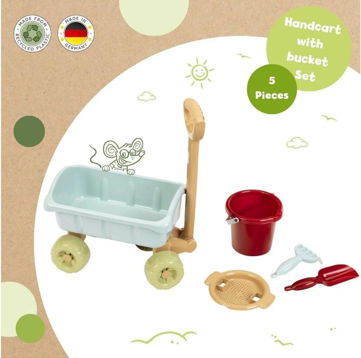 Produktbild Theo Klein Bollerwagen mit Eimer Set 5 Teile