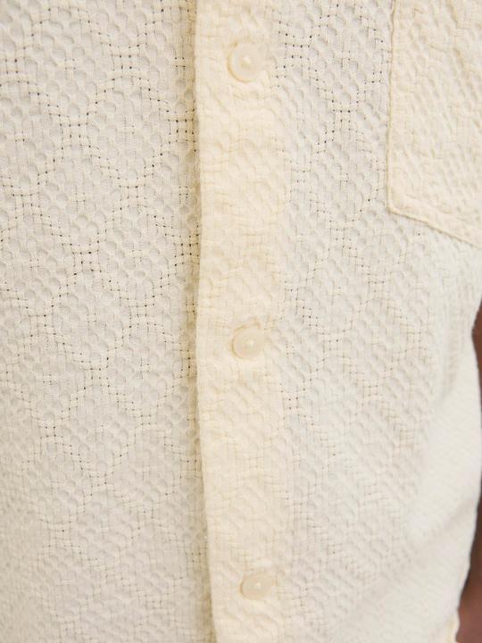 Produktbild Jack & Jones Jortavira Texture Shirt Ss Ln (XXL)