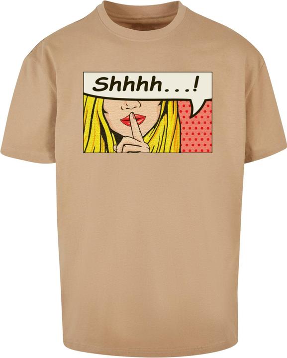 Actual product image Merchcode Silent Sign Comic Heavy Oversized Tee - 112863 (M)