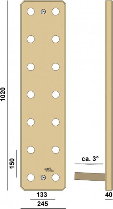 Produktbild Antworks Ant Hill Pegboard