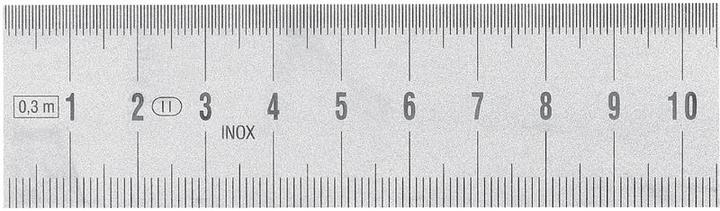 BRW Stainless steel rule (50 cm)