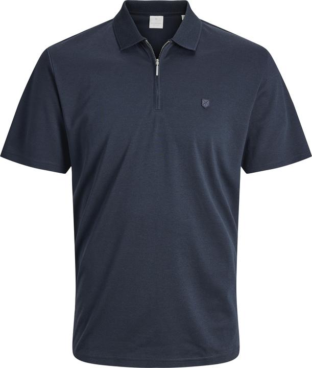 Jack & Jones Jprrodney Ss Zip Polo Styd Ss25 (S)