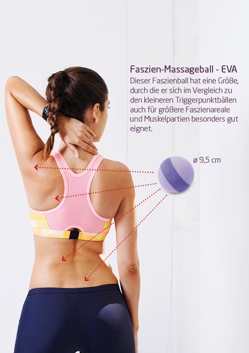 Produktbild Yogistar Faszien Massageball Eva