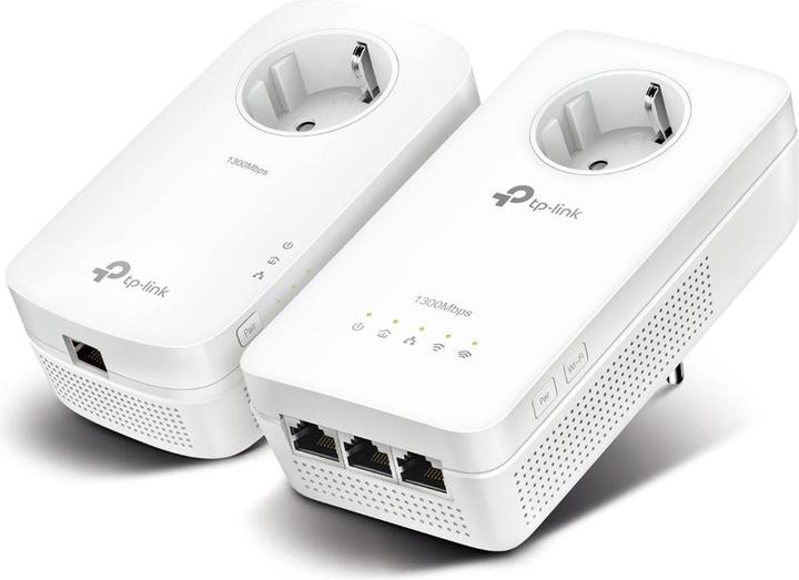 Image du produit TP-Link AV1200 Gigabit Passthrough Powerline ac WLAN KIT, jusqu'à 1200MBit/s (1350 Mbit/s)