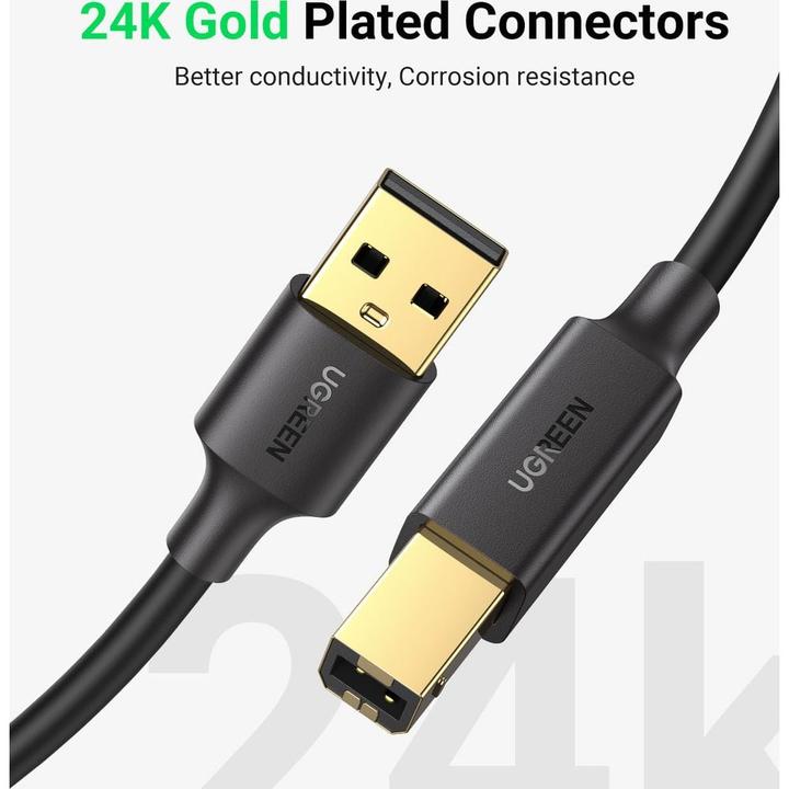Immagine prodotto Ugreen USB A — USB B (3 m, USB 2.0)