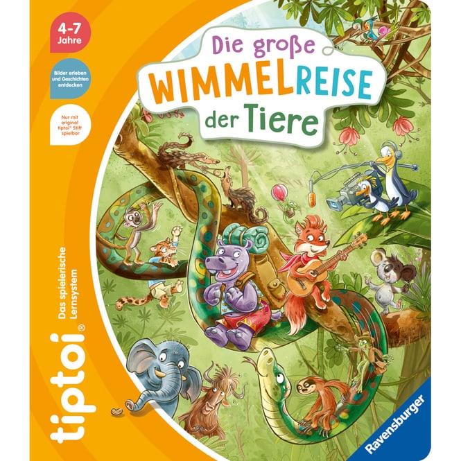 Actual product image tiptoi Die gr. Wimmelreise Tiere (German, Patrick Fix, Anja Kiel, 2022)