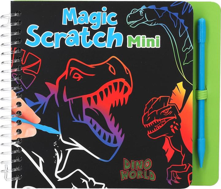 Actual product image Depesche Dino World - Mini Magic-Scratch Book ( 0412733 )