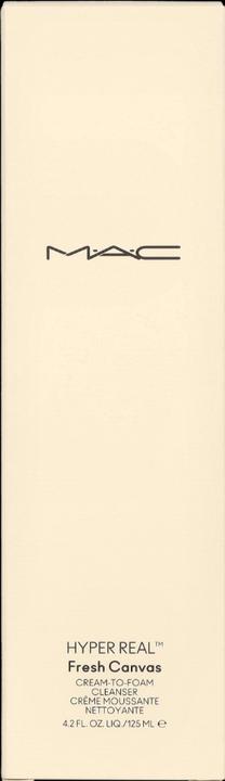 Immagine prodotto MAC Cosmetics Hyper Real Fresh Canvas Crema-Detergente in Schiuma (Schiuma, 125 ml)