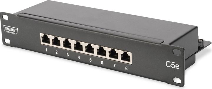 Produktbild Digitus CAT 5e Patch Panel, 8-Port 10"