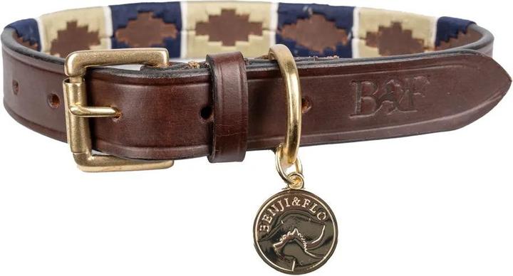 Produktbild Benji & Flo Hundehalsband Sublime Polo Leder (S, Hund)