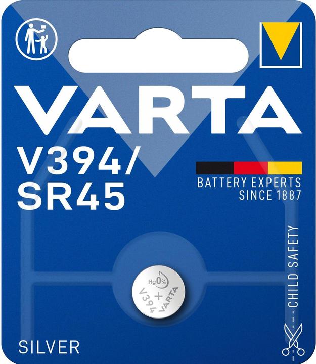 Actual product image Varta Watch V394 (1 pcs., SR45, 58 mAh)