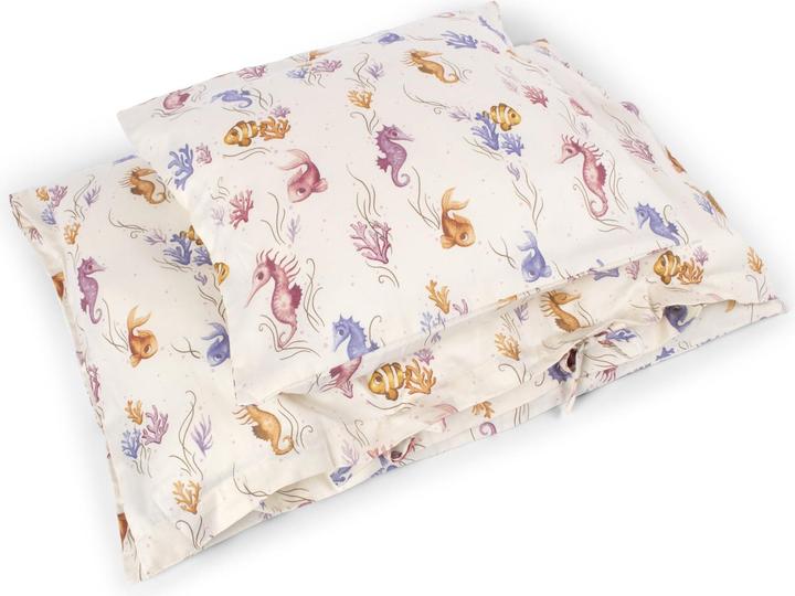 Produktbild Filibabba Bettwäsche für Wiege und Stubenwagen GOTS - Rainbow Reef (70 x 100 cm, 40 x 60 cm)