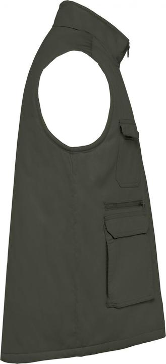 Produktbild Kariban Gepolsterte Polycotton-Multitaschen-Weste (XL)