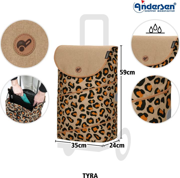 Actual product image Andersen Scala Shopper Plus Tyra